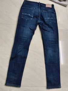 Dark Blue Denim Jeans