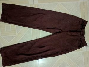 Combo Of Wide Leg Black Jeans And Top
