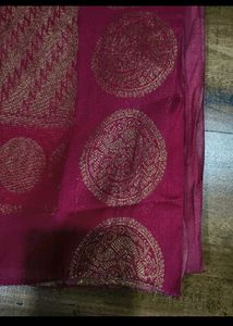 cotton silk saree with blouse