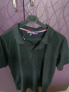 John Morgan Black Polo Shirt - Size M