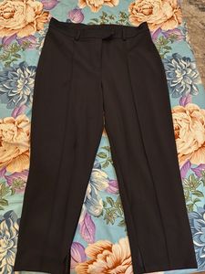 H&M Black Straight Trousers