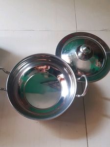 Kadai Stainless Steel With Lid