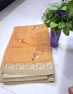Semi Tissue Saree