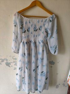 Floral Chiffon Dress