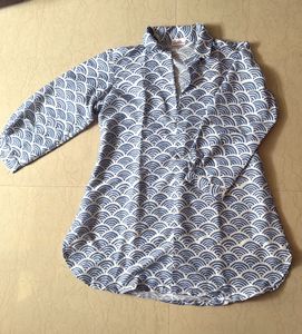 Patterned Tunic Top