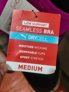 Puma Seamless Sports Bra New