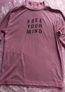 Long Sleeve turtle Neck T shirt