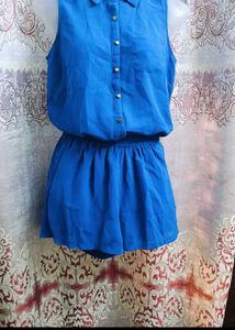 Stylish Blue Romper