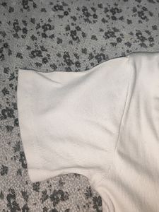 Broad Square Neck,Fitted Small Sized Crop Top