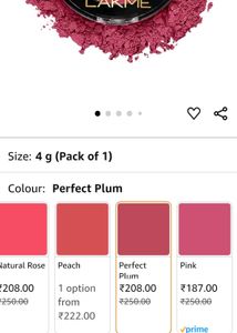 Lakme Face It Blush.