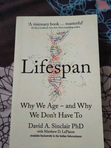 Lifespan by David Sinclair - Ageing Book