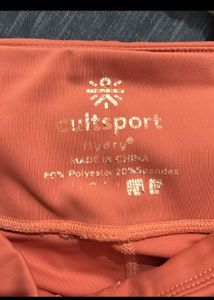 Peach Active Leggings