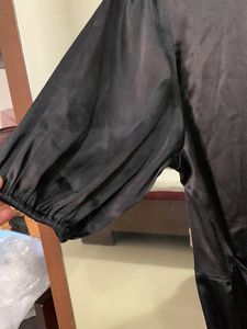 Knee Length Sexy Tie Up Dress