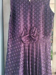 Purple Party Dress