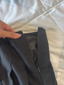 Black Pleated Skirt