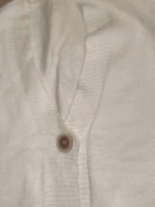 Cream Cardigan Sweater