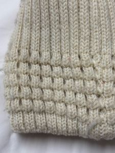 Floral Beanie with Crochet Flower