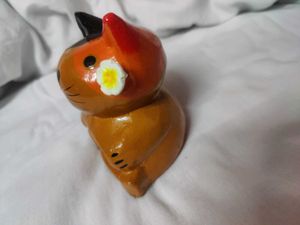 Wooden Cat Perpetual Calendar