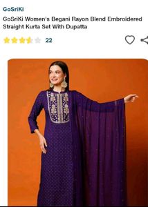 Elegant Embroidered Kurta Set