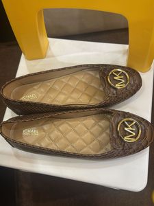 Michael Kors Brown Ballerinas