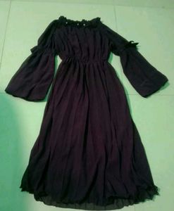 Purple A-line Dress 💜💜