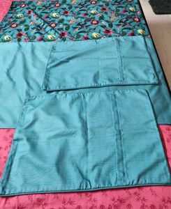 Pret Fab Floral Print Bedsheet With Pillow Cover