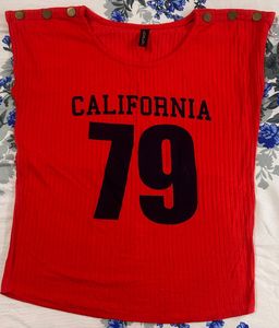 Red California &#39;79 Graphic Tee