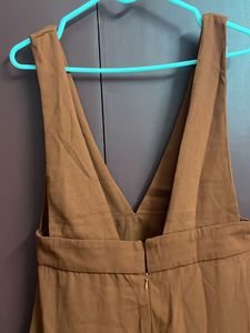 casual brown Skater/Jumper Dress