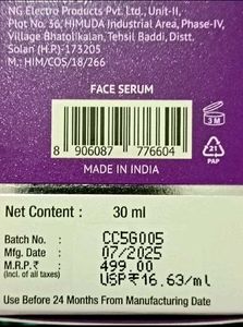 Pack Of 2, Kojic Acid Serum &amp; Vitamin C Seru