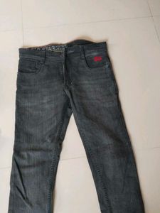 Stylish Grey Denim Jeans