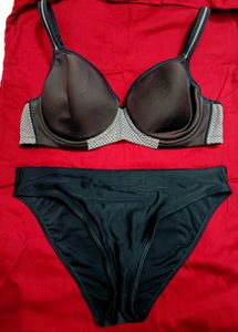 🇳🇿💫💗 Imported Stuff Black Bra Penty Set