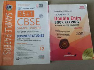 12th  Bst Sample Paper & Double Entry Accountancy