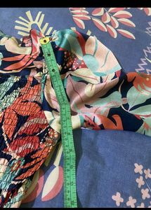 stylish Dress With Puffed Sleeve