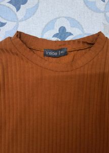 Casual Brown Top