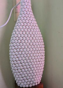 Pearl Vase with Rhinestone Heart