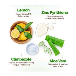 Mamaearth Lemon Anti - Dandruff Shampoo