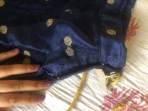 Navy Blue Lehenga