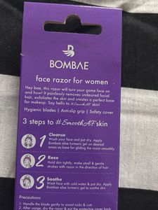 Bombae Face Razor Women