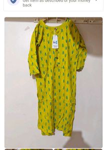 Red Patterned Tunic Top