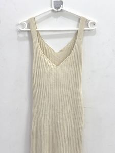 Ribbed Knit Tank Dress