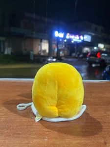 Gudetama Plush Keychain - Lazy Egg Charm