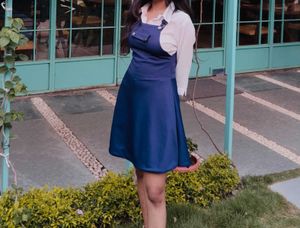 korea imported dress and white shirt