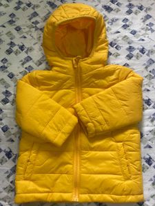 Yellow Puffer Coat