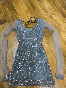 Sparkly Silver Ethnic Kurta
