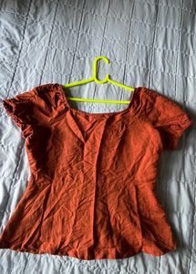 Women Brown Top