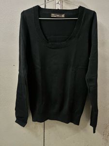 Zara Black Knit Pullover