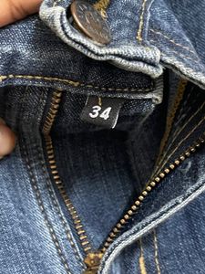Bell Bottomed Denim In Size 34