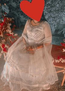 Elegant White Party Dress