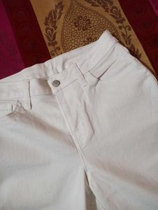 White Wide Leg Jeans