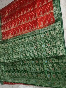 Banarasi Silk Saree Fixed Price
